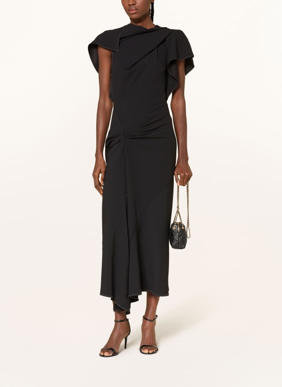 REISS Kleid SASKIA SCHWARZ / WEISS