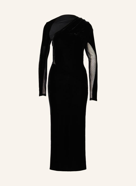 REISS Cocktailkleid KASS mit Cut-out SCHWARZ