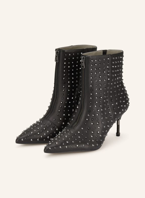 ALLSAINTS Stiefeletten NATASHA mit Nieten SCHWARZ