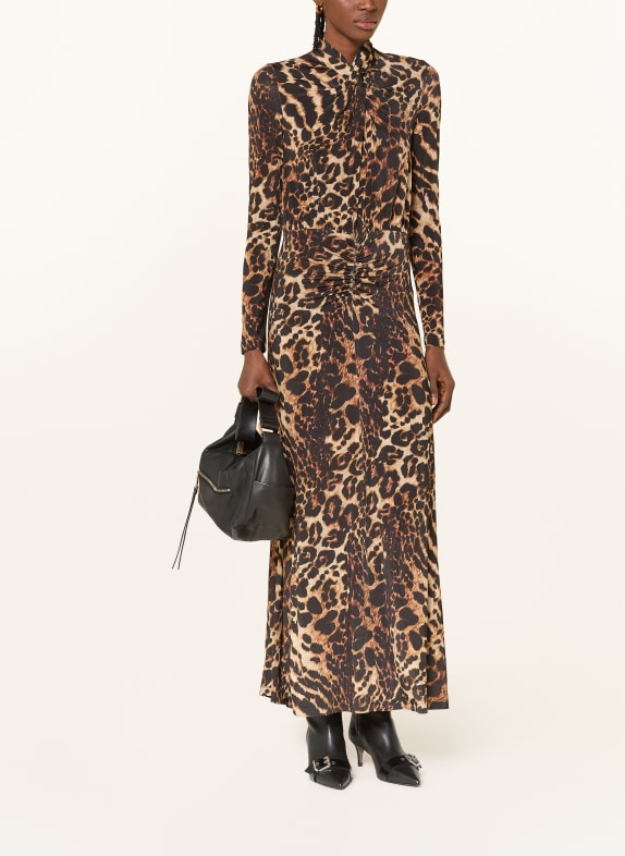 ALLSAINTS Jerseykleid MINA BEIGE / SCHWARZ