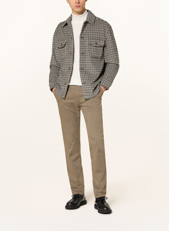 REISS Overjacket LIAM HOUNDSTOOTH LICHTGRIJS / DONKERGRIJS / DONKERBLAUW