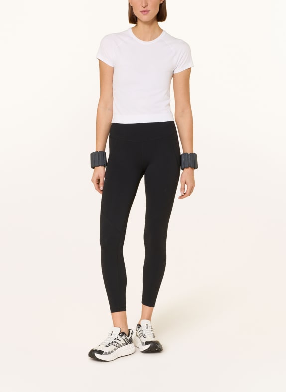 Sweaty Betty Hardloopshirt ATHLETE CROP WIT