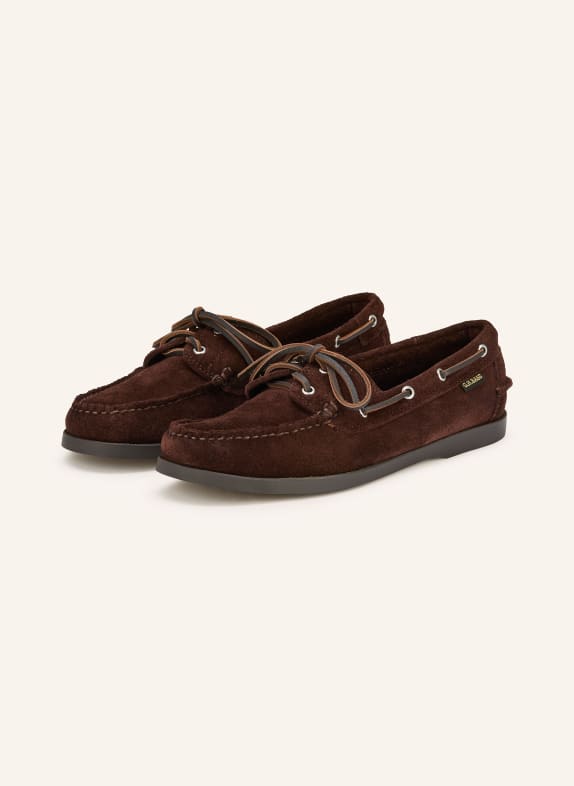 G.H.Bass JETTY II boat shoes DARK BROWN