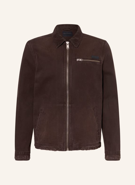 ALLSAINTS Overjacket ROTHWELL DUNKELBRAUN