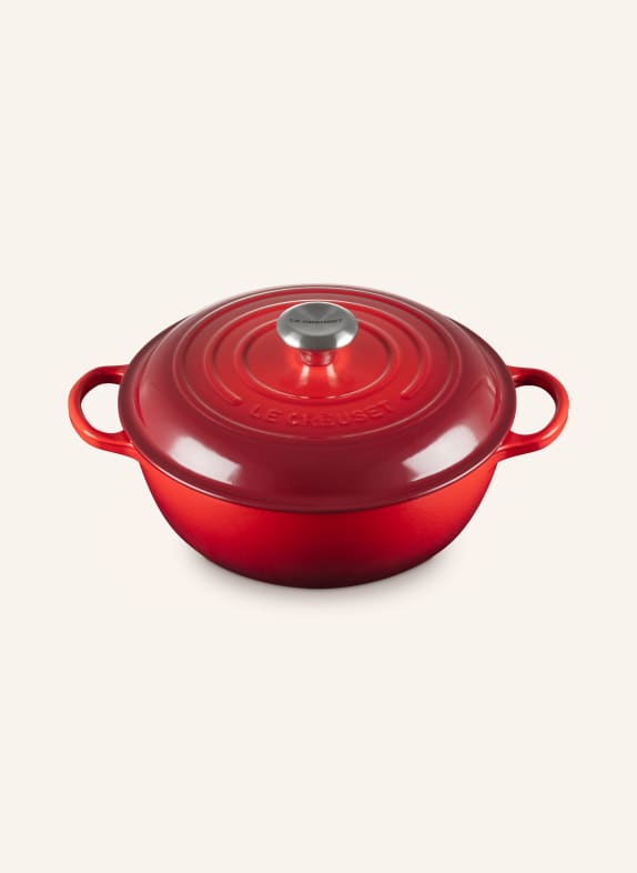 LE CREUSET Bräter SIGNATURE CERISE