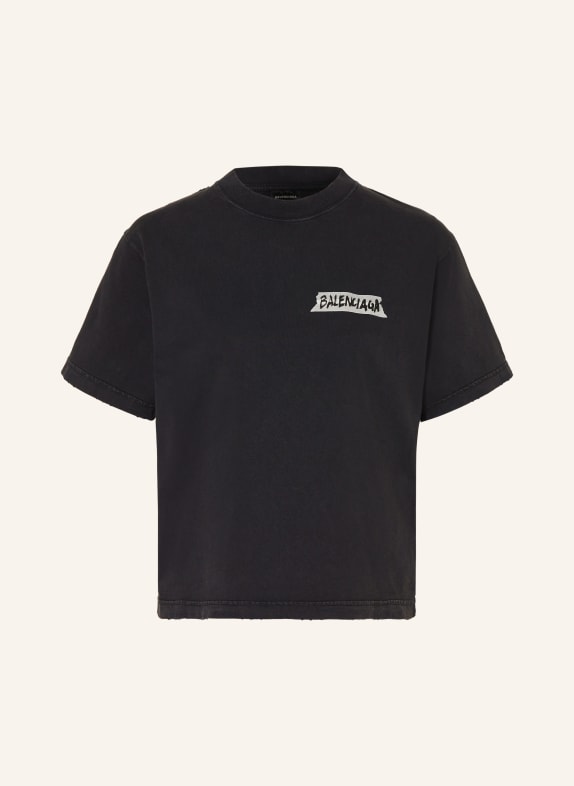 BALENCIAGA T-Shirt DUNKELGRAU / HELLGRAU