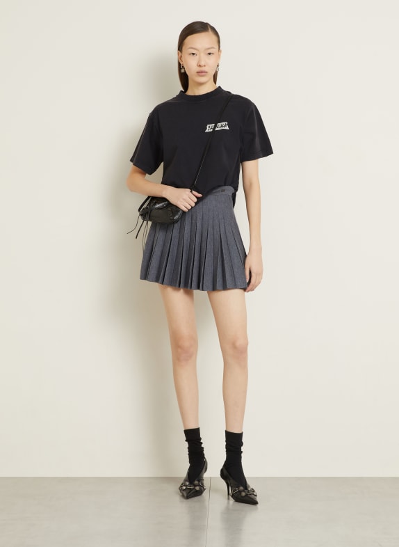BALENCIAGA T-shirt GRIS FONCÉ / GRIS CLAIR