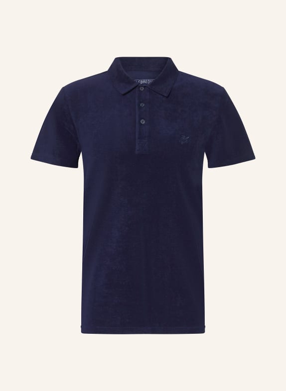 VILEBREQUIN Frottee-Poloshirt PHOENIX DUNKELBLAU