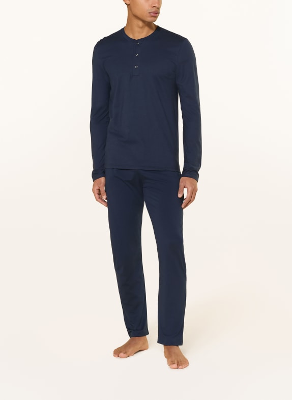 mey Pyjamasbyxor MÖRKBLÅ / LJUSGRÅ