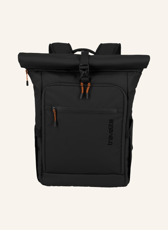travelite Rucksack BRIIZE ROLL UP 24 l mit Laptop-Fach SCHWARZ