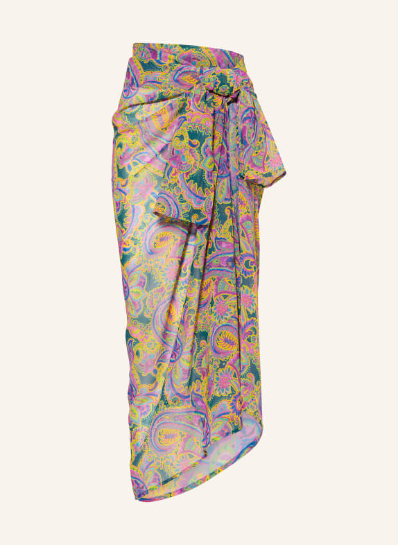 MARIE JO Pareo JOLISE DUNKELGRÜN / LILA / GELB