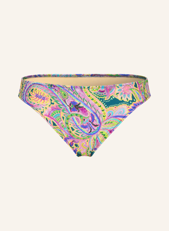 MARIE JO Bas de bikini basique JOLISE VERT / LILAS / JAUNE