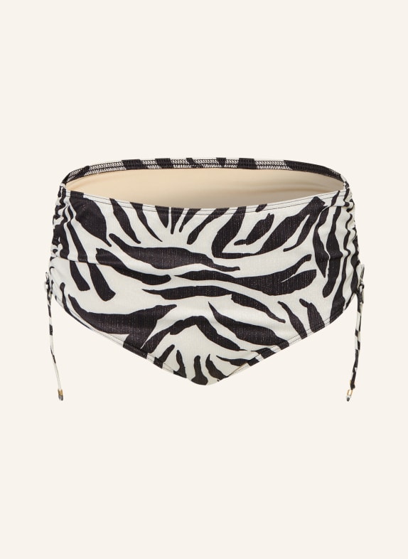 PrimaDonna DALICE panty bikini bottoms with glitter thread BLACK / SILVER