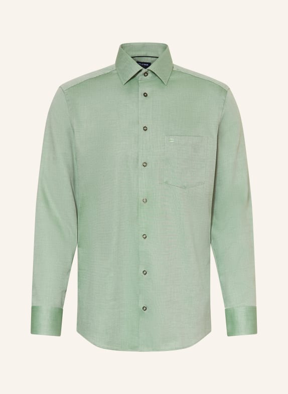 OLYMP Košile Luxor modern fit SVĚTLE ZELENÁ