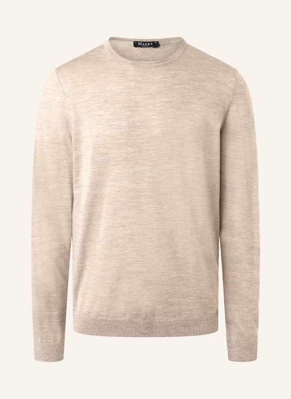 MAERZ MUENCHEN Pullover aus Merinowolle CAMEL