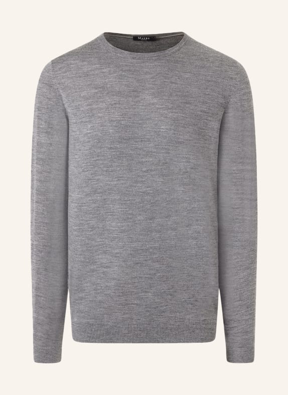MAERZ MUENCHEN Pullover aus Merinowolle GRAU