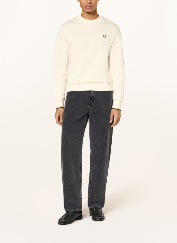 FRED PERRY sweatshirt CRÈME