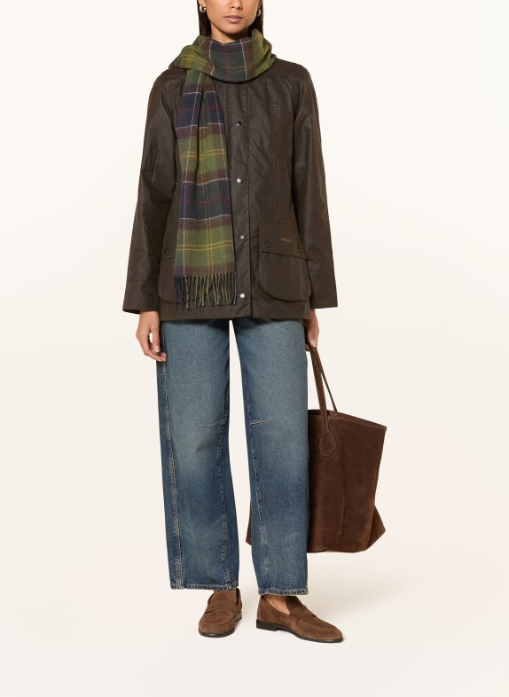 Barbour Fieldjacket CLASSIC BEADNELL DUNKELGRÜN