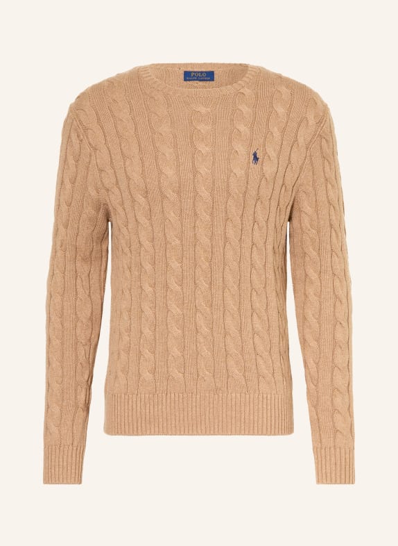 POLO RALPH LAUREN Sweater LIGHT BROWN
