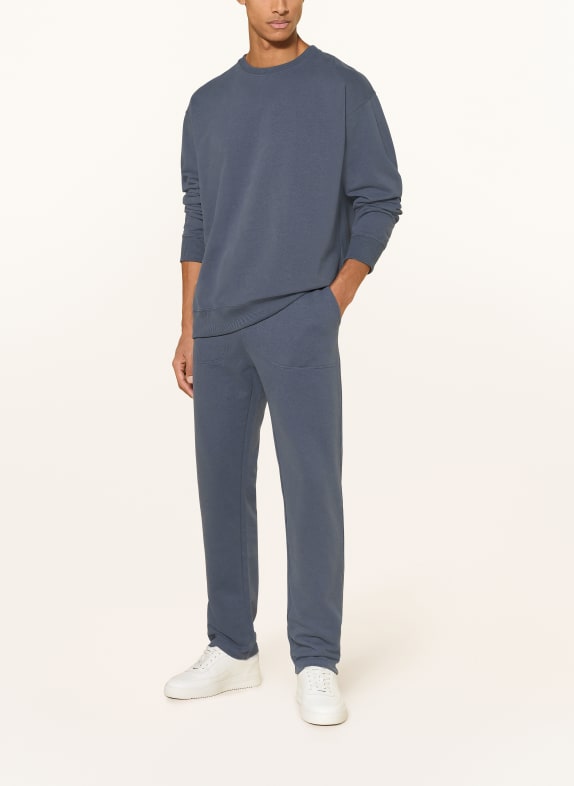 Juvia Pantaloni de trening ALBASTRU-CENUȘIU