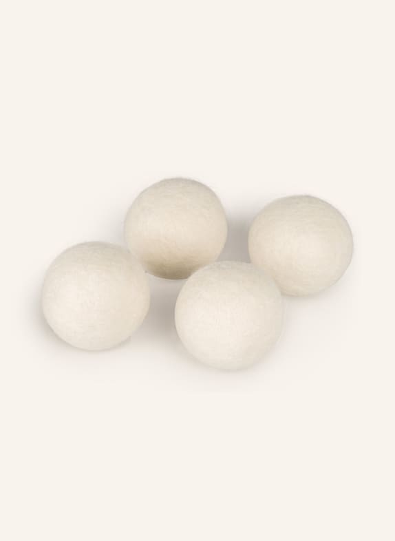 STEAMERY 4er-Set Trocknerbälle CREME