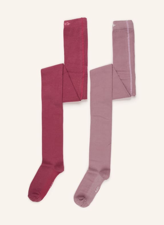 ewers COLLECTION 2-pack tights ROSE / DUSKY PINK