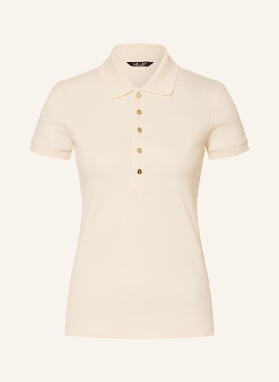 LAUREN RALPH LAUREN Piqué-Poloshirt ATHLEISURE CREME