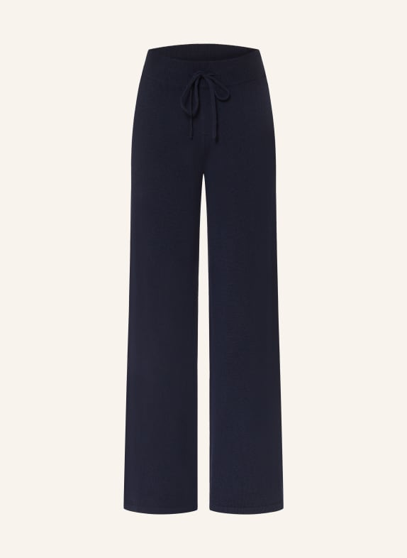 LISA YANG Strickhose SOFI im Jogging-Stil aus Cashmere SCHWARZ