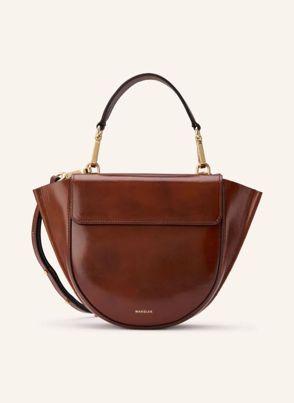 WANDLER Shoulder bag HORTENSIA MINI DARK BROWN