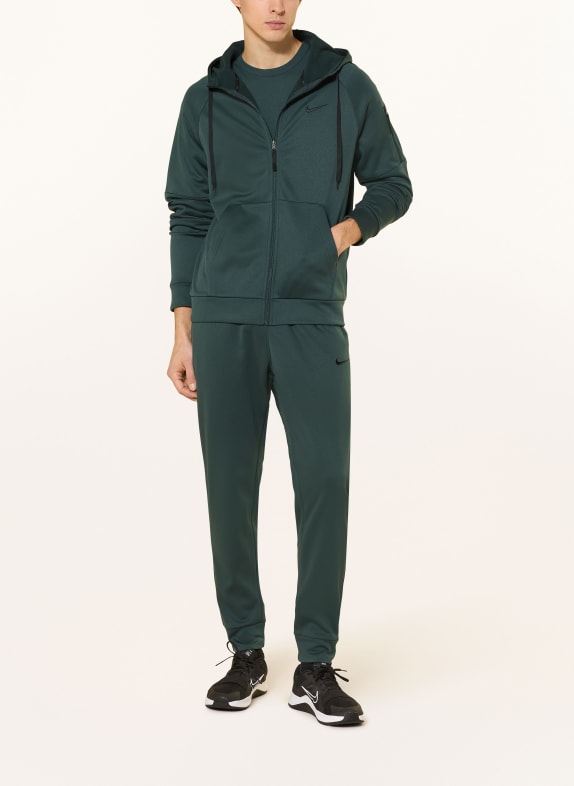 Nike Trainingsjack THERMA-FIT DONKERGRIJS