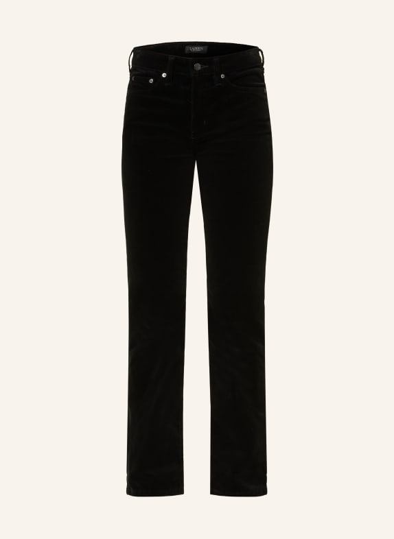 LAUREN RALPH LAUREN Cordhose SCHWARZ