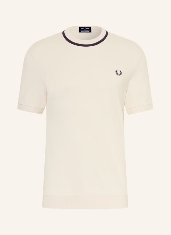 FRED PERRY T-Shirt aus Piqué ECRU