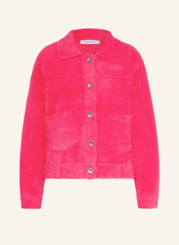 RINO & PELLE BUBBLY cardigan NEON PINK
