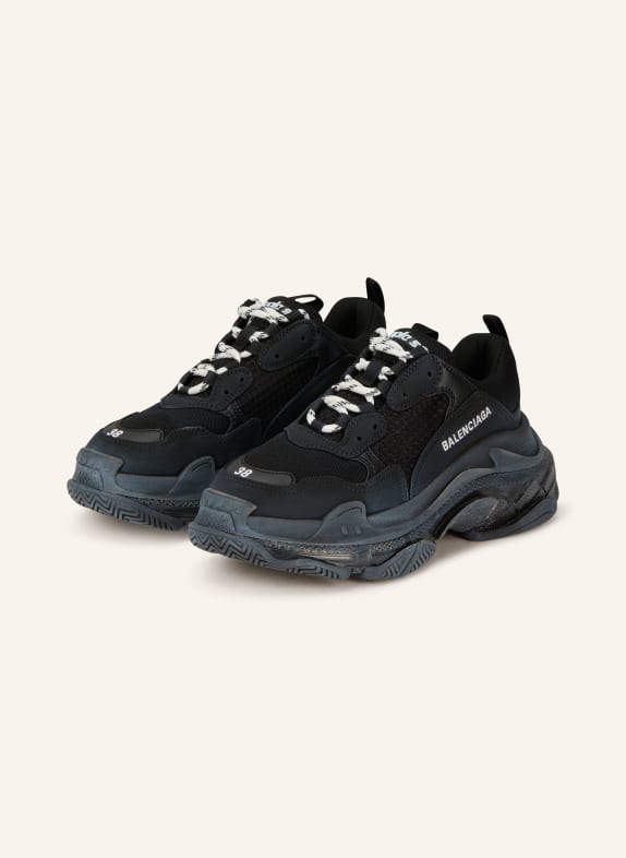 BALENCIAGA Sneaker TRIPLE S SCHWARZ / WEISS