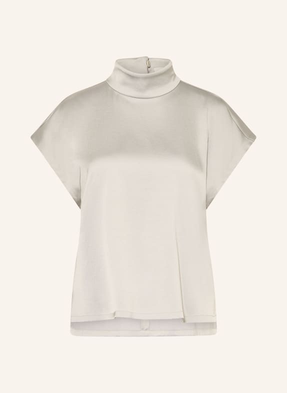 DRYKORN Shirt blouse ALARIA_1 made of satin LIGHT GRAY