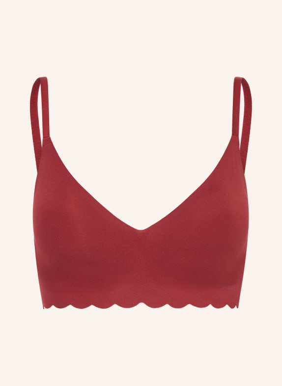 Skiny Podprsenka pod tričko MICRO ESSENTIALS TMAVĚ ČERVENÁ