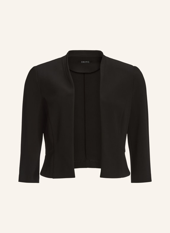 SWING Bolero with 3/4 sleeves BLACK