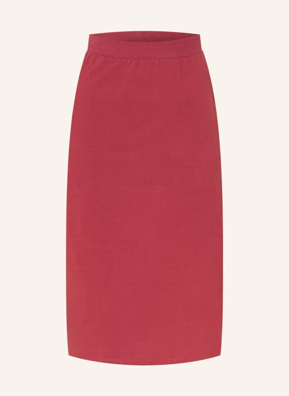 ONLY Jersey skirt DARK RED