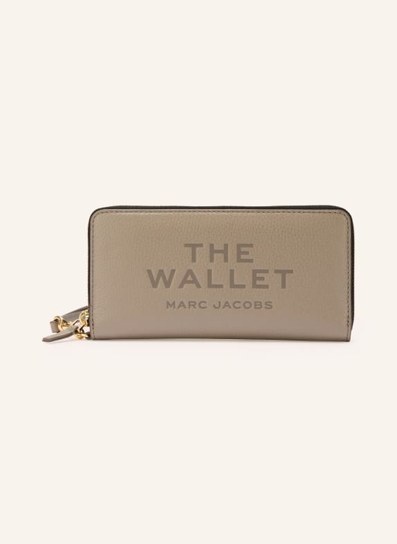 MARC JACOBS Portfel THE CONTINENTAL WALLET SZAROBRĄZOWY