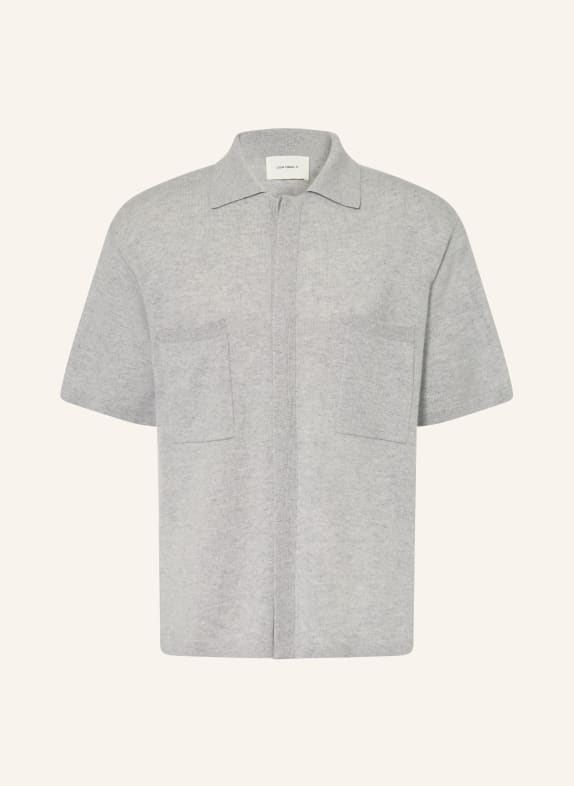 LISA YANG Knit shirt ETHAN in cashmere GRAY