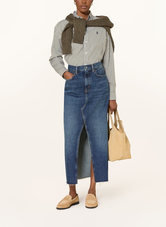 POLO RALPH LAUREN overhemdblouse OLIJF / WIT