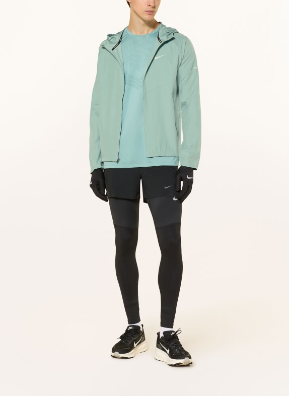 Nike Hardloopjack REPEL MILER LICHTGROEN