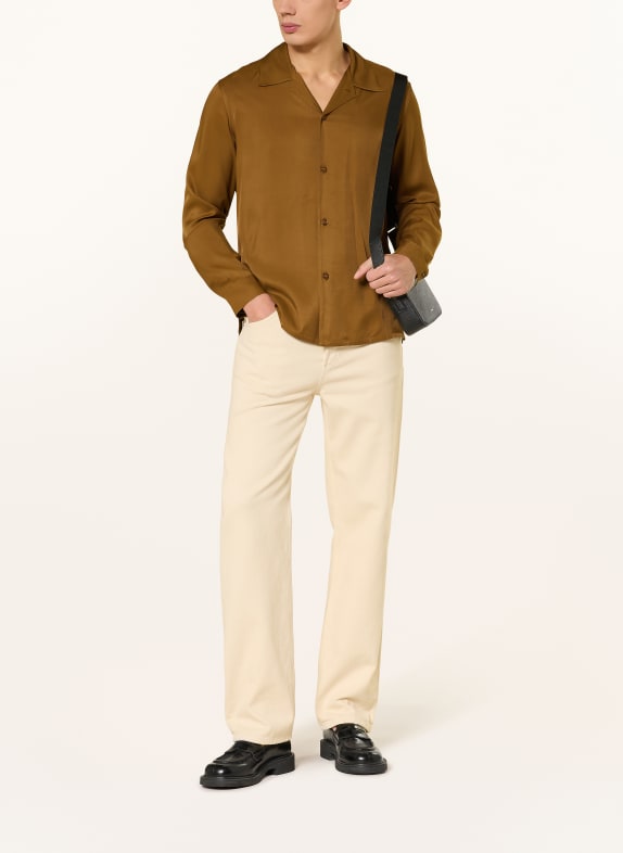 SANDRO Resorthemd Regular Fit BRAUN