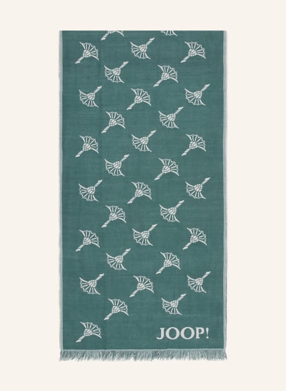 JOOP! Scarf FERIS TEAL / WHITE