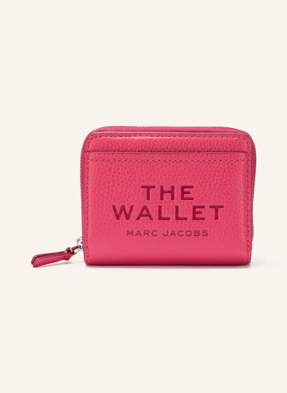 MARC JACOBS Portfel THE MINI COMPACT WALLET MOCNORÓŻOWY