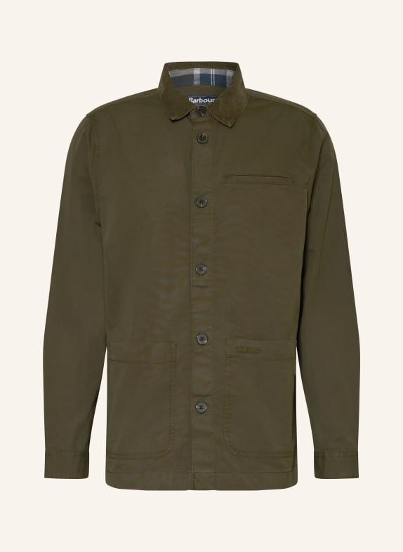 Barbour Overshirt COLE OLIVE