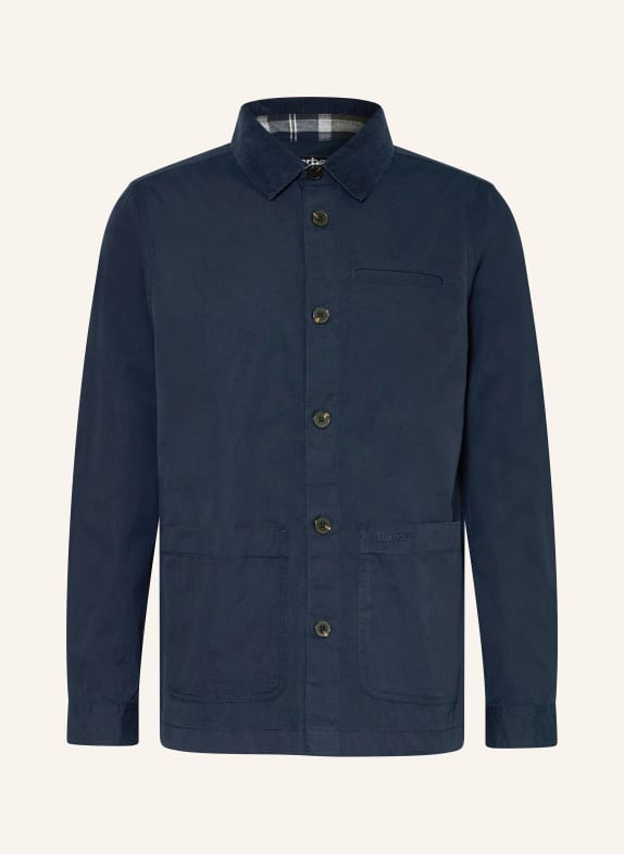 Barbour Overshirt COLE DUNKELBLAU