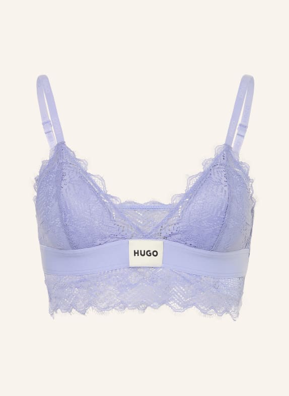 HUGO Triangel-BH LACE HELLLILA