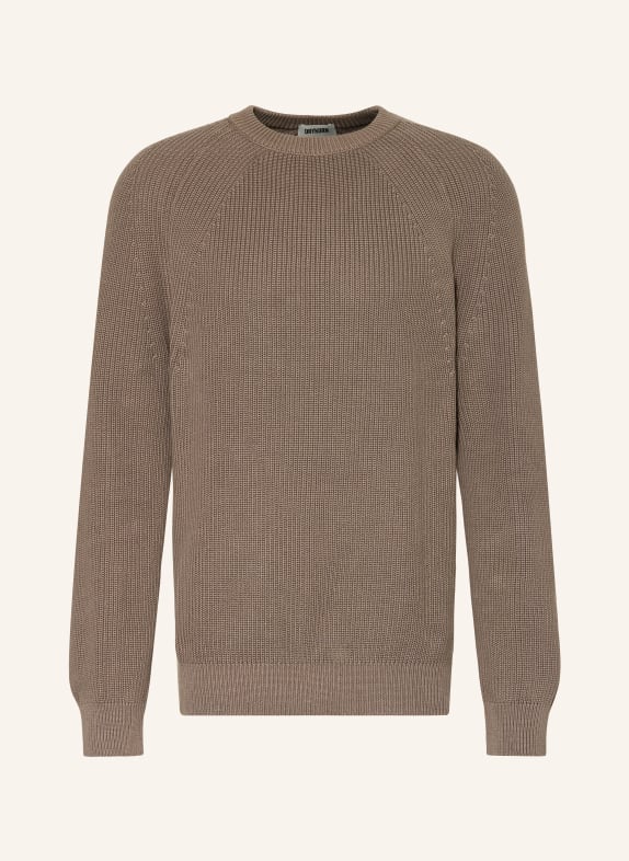 DRYKORN Pullover RIPPLEY BRAUN