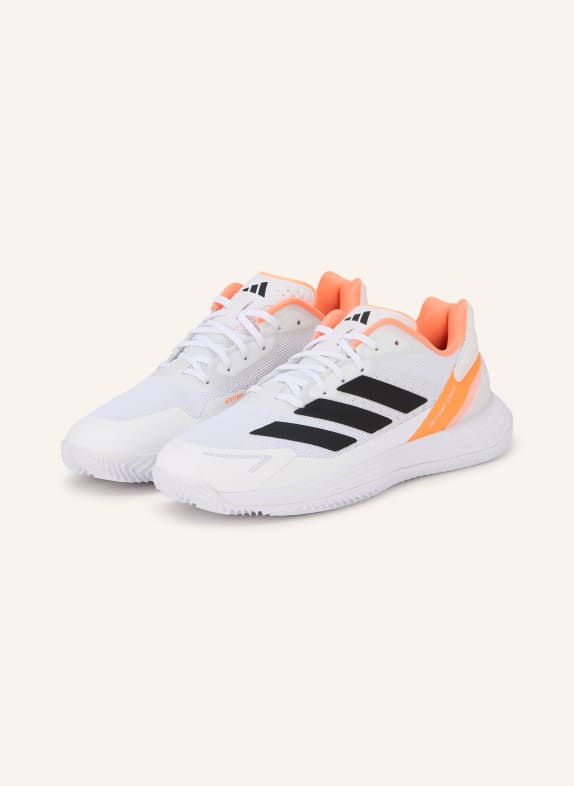 adidas Tennisschuhe DEFIANT SPEED 2 WEISS / NEONORANGE / SCHWARZ